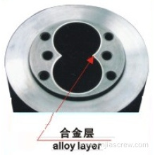 Parallel Twin Screw Barrel with Bimetallic Alloy Lining